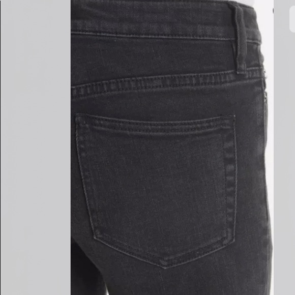 Free People Cutwork Cropped Cigarette Jeans - Picture 4 of 11